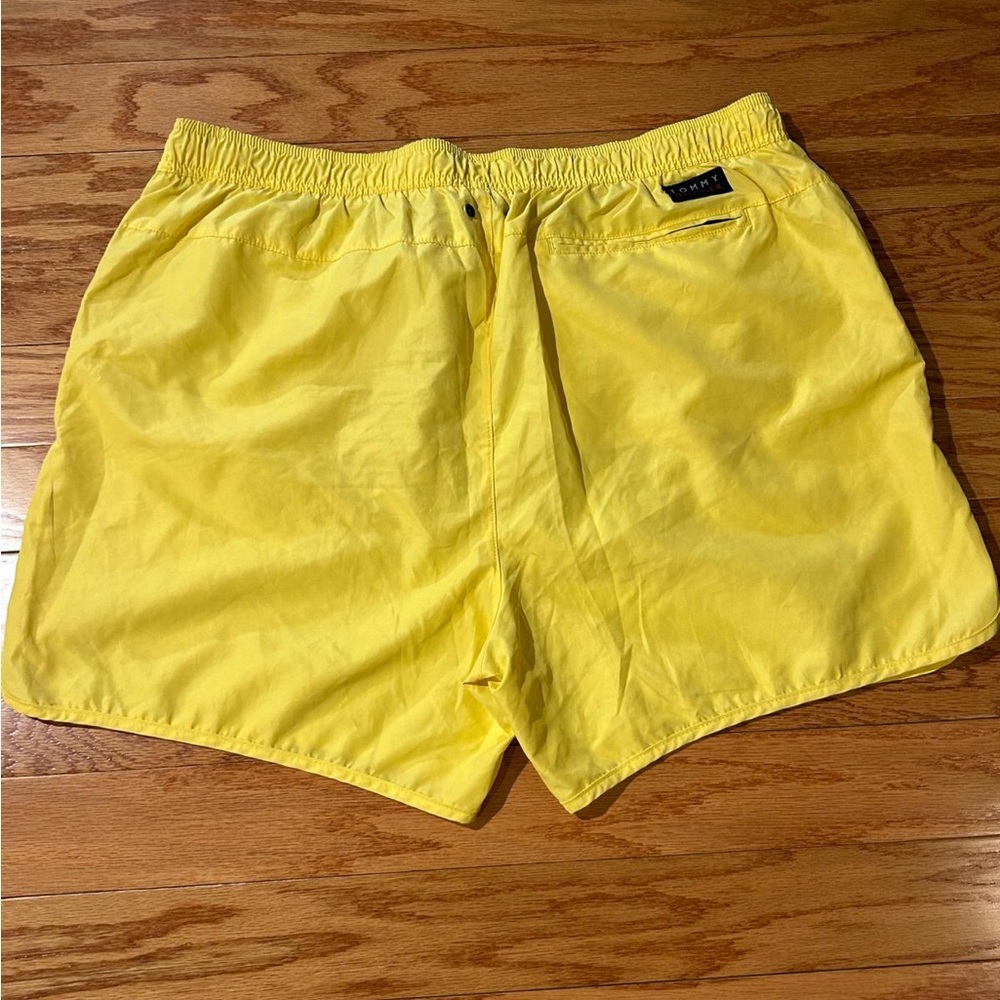 Tommy Hilfiger Men's Yellow Swim Shorts - Picture 6 of 7